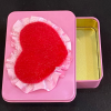 DİKİŞ KUTUSU PEMBE KALPLİ BOŞ