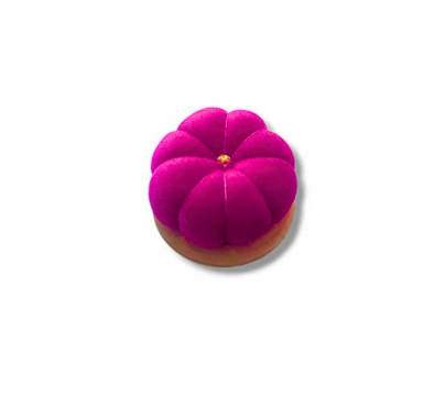 İĞNEDANLIK TAHTA RENKLİ KUMAŞ PEMBE